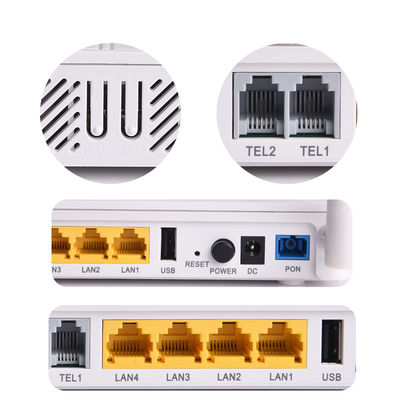 4GE 2.4G 5.8G WLAN ONT Dual Band XPON AC EPON ONU